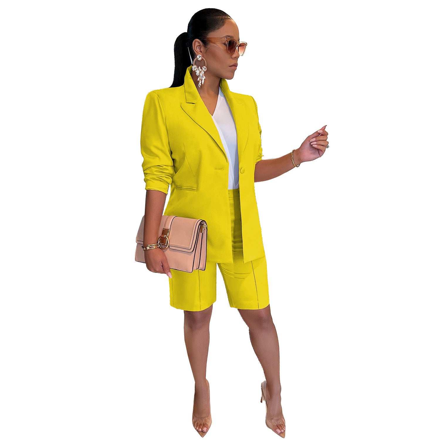Clarah™ | Tweedelige Zomerse Korte Broek Pak