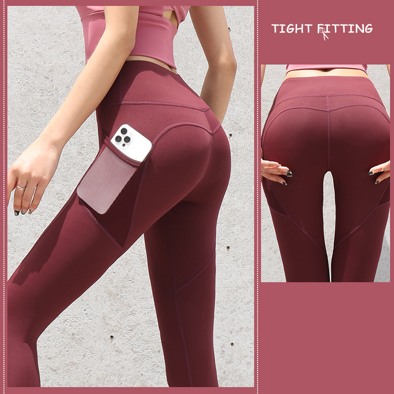 Rineah™ | Sport Seamless Legging met Zakken