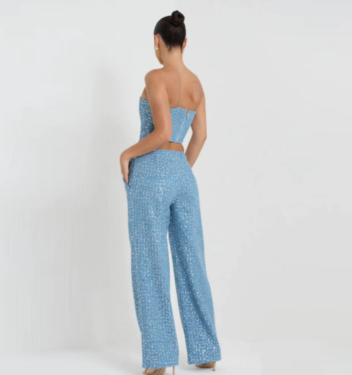 Ninah - Glinster Broek & Rok Set