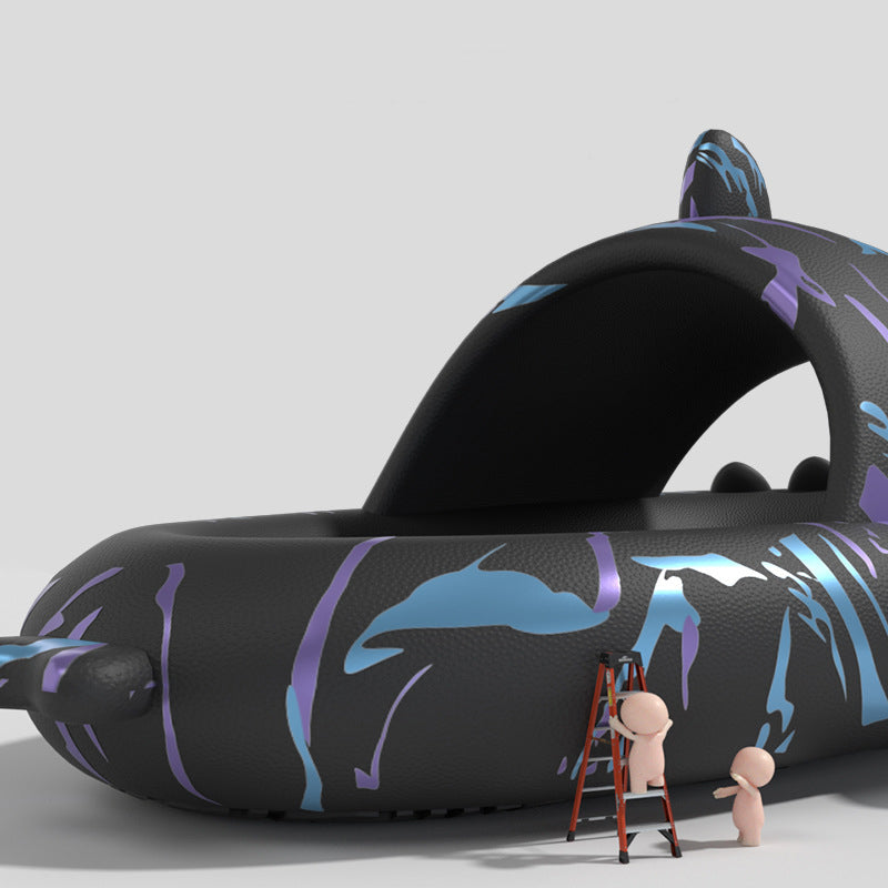 Sharky Stappers™ | Punk Shark Slippers