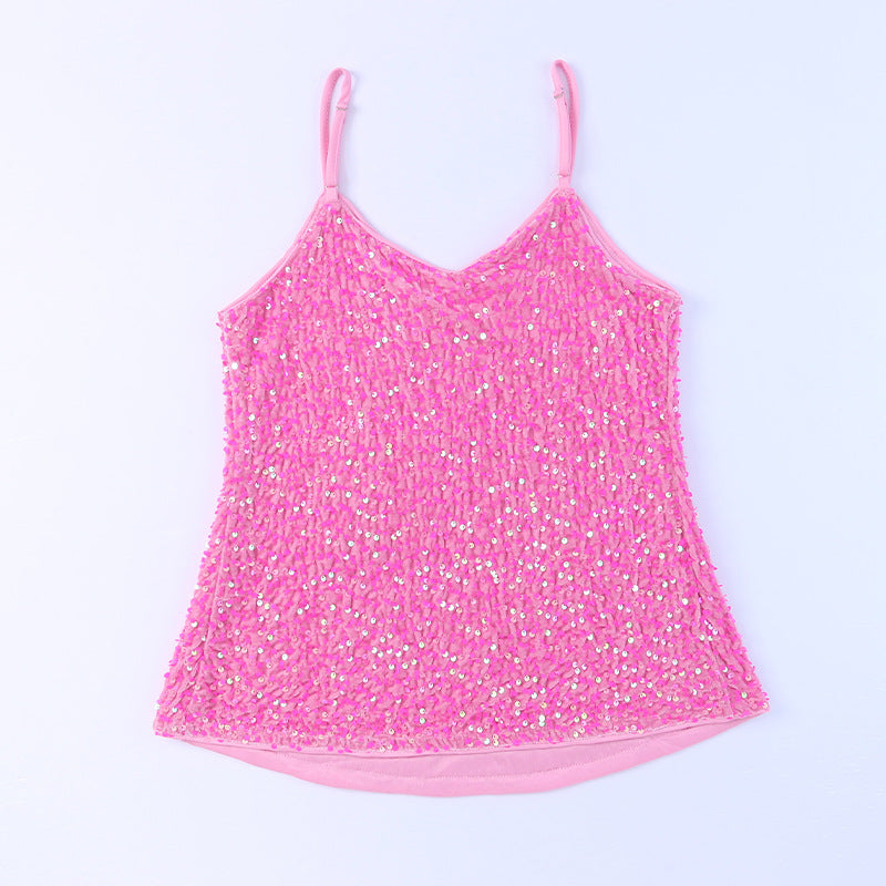 Sharis™ | Paillet Dames Top