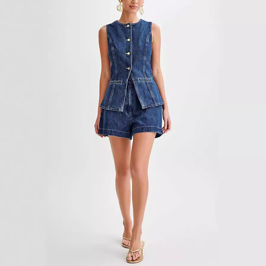 Ludovica™ | Denim Dames Set