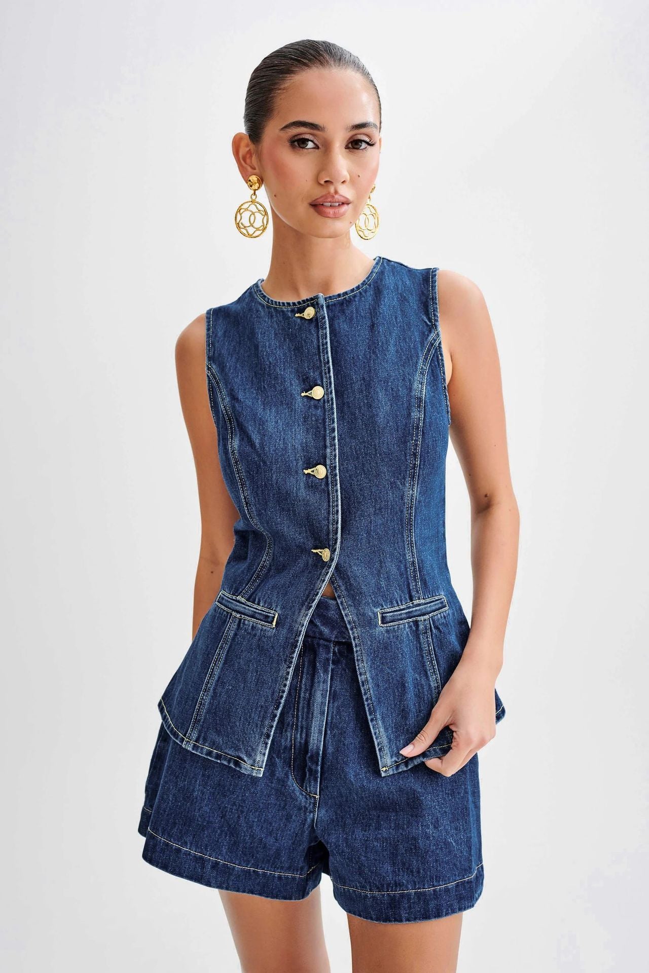 Ludovica™ | Denim Dames Set