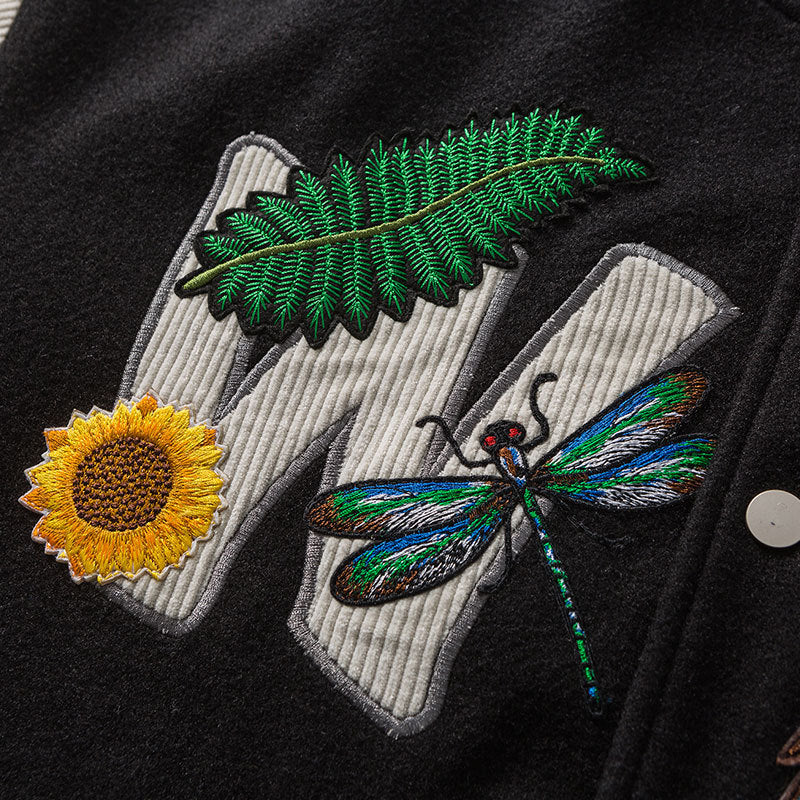 Javier - Geborduurd Honkbal Jacket