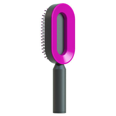 BorstelSlim™ | Een schone haarborstel met 1 druk op de knop!
