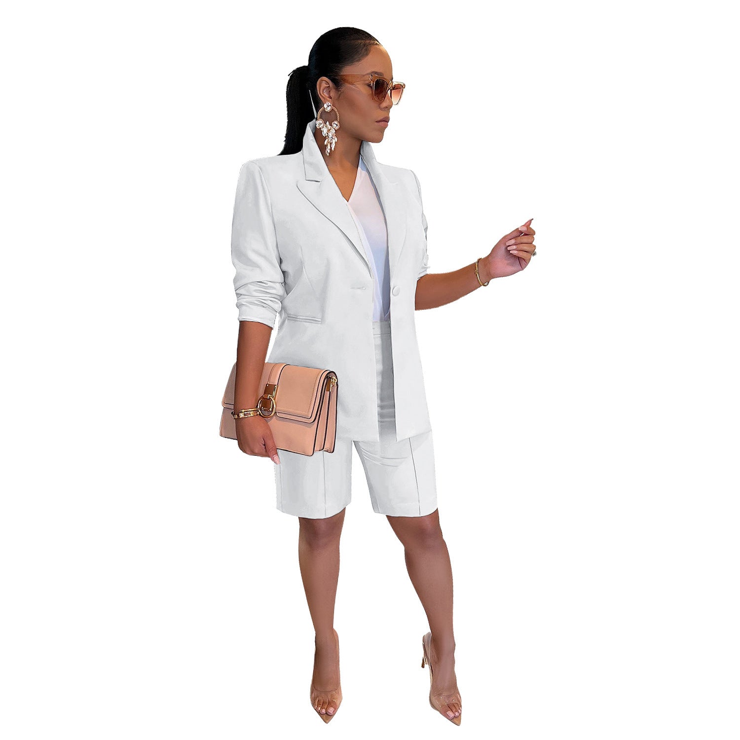 Clarah™ | Tweedelige Zomerse Korte Broek Pak