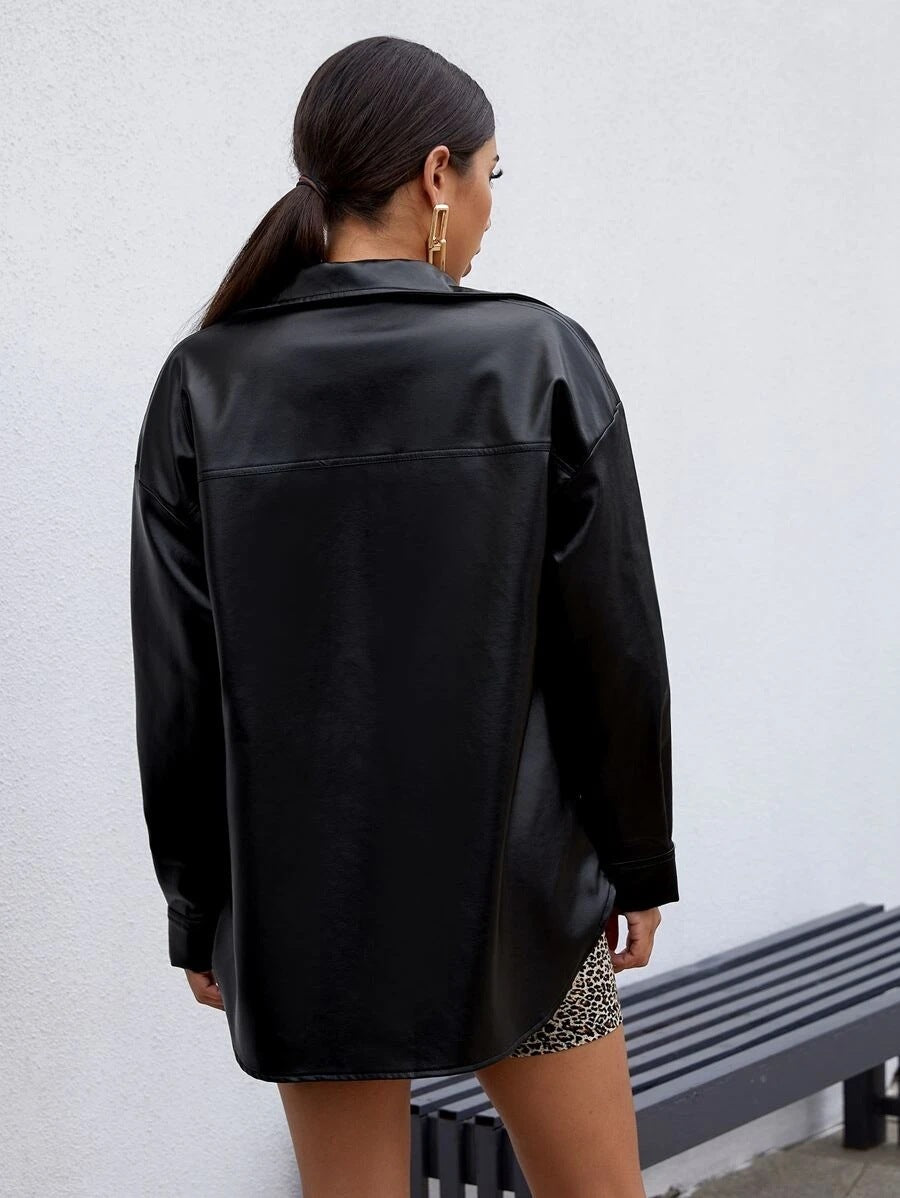 Jennifer - Leren Vest