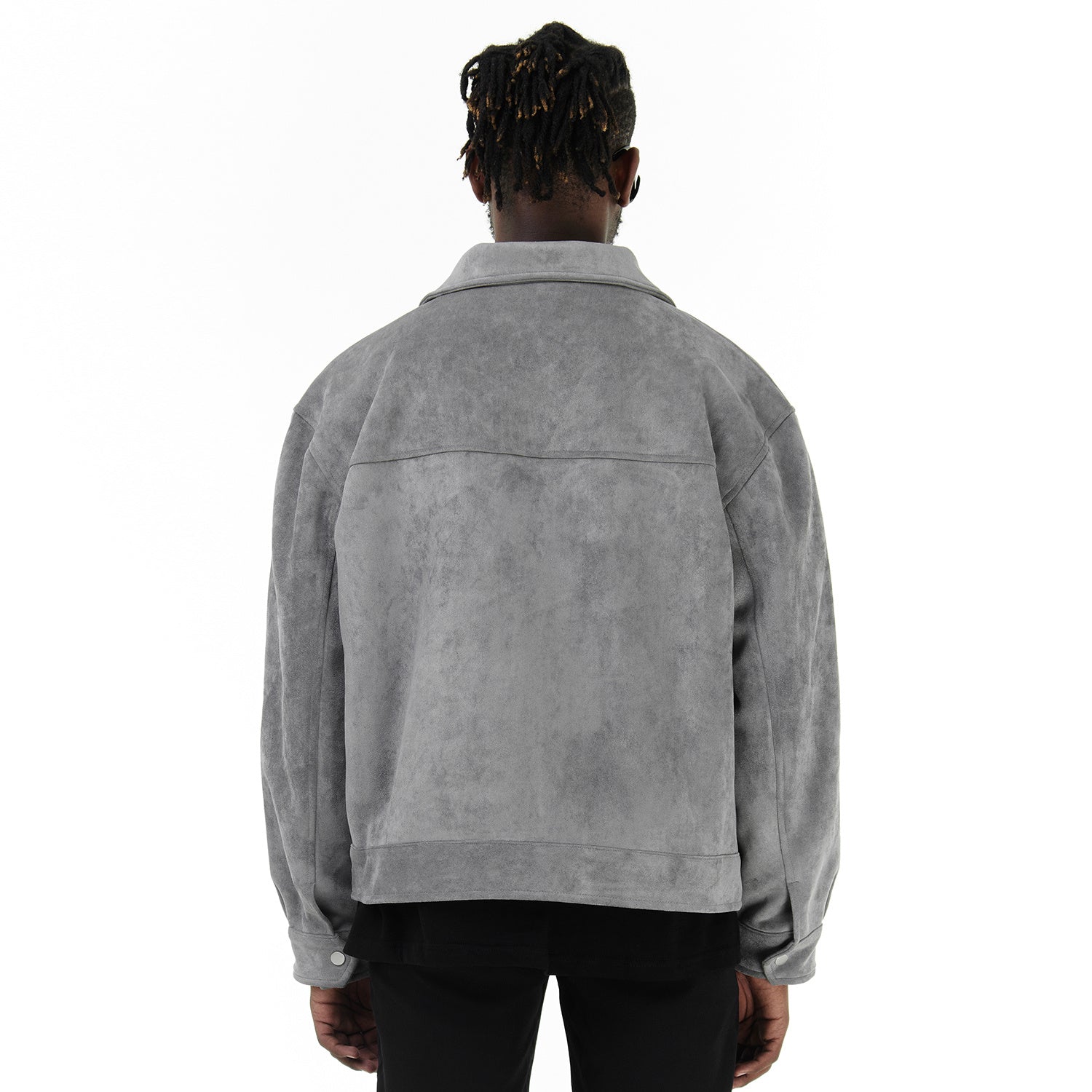 Jelano - Vintage Suède Cargo Jacket