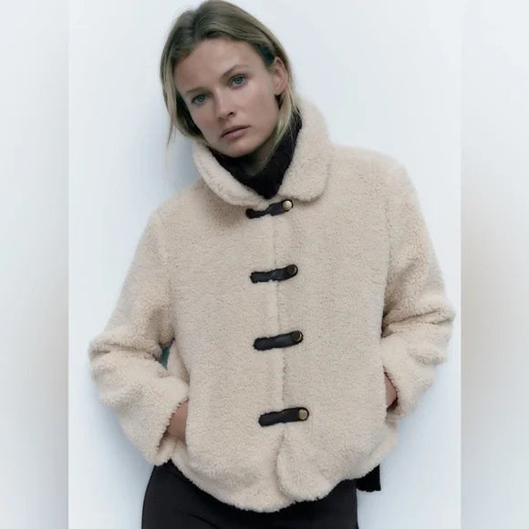 Zarina - Korte Teddy Jas