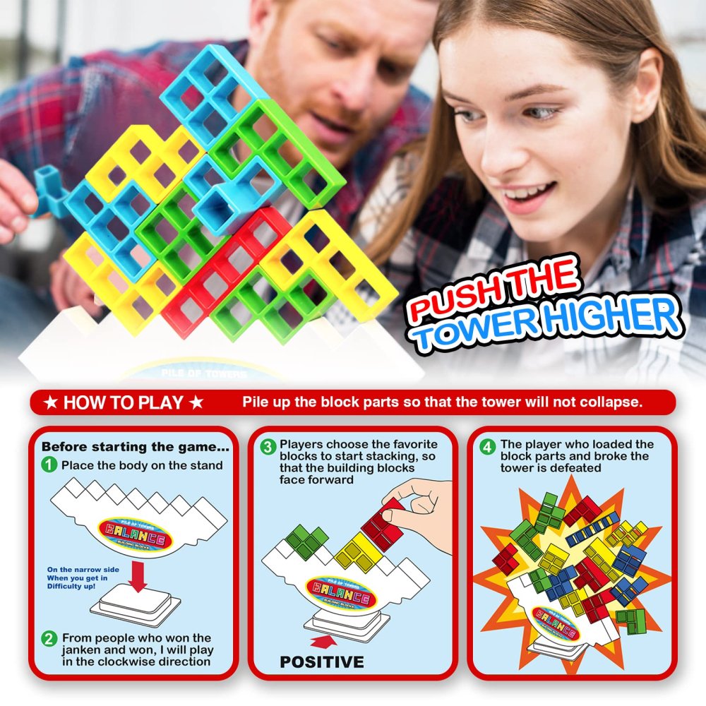 Tetris Stapelspel™ | Bouw Onvergetelijke Familieherinneringen!