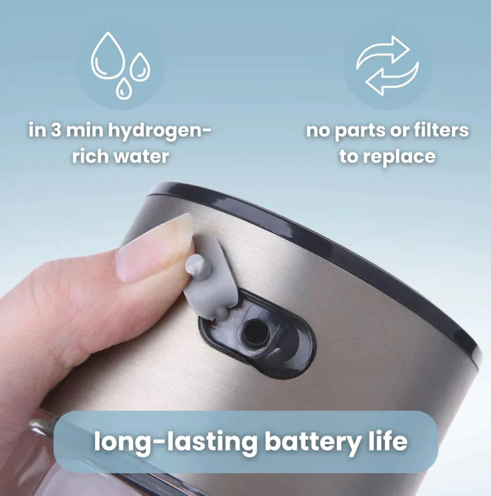 HydroFles™ | Wasserstoff-Wasserflasche