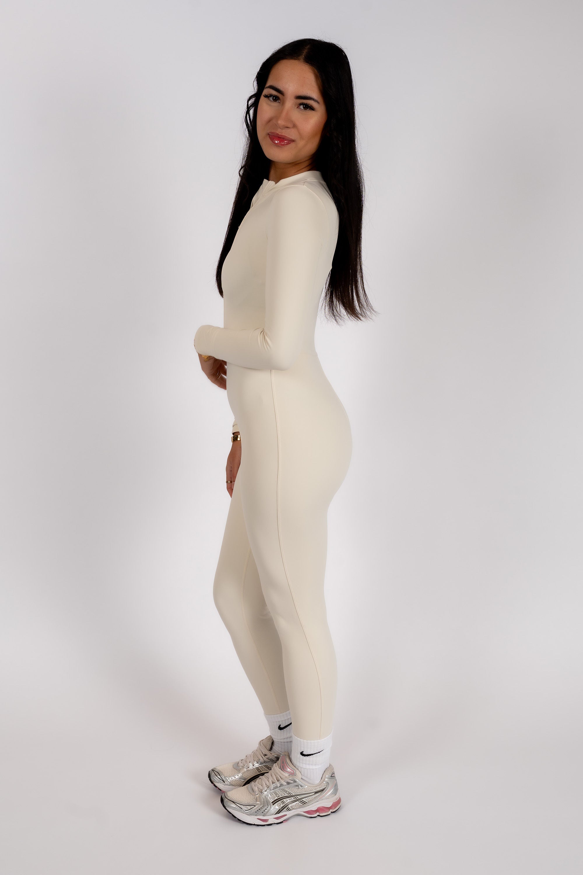 Winter Fleece Jumpsuit Paars