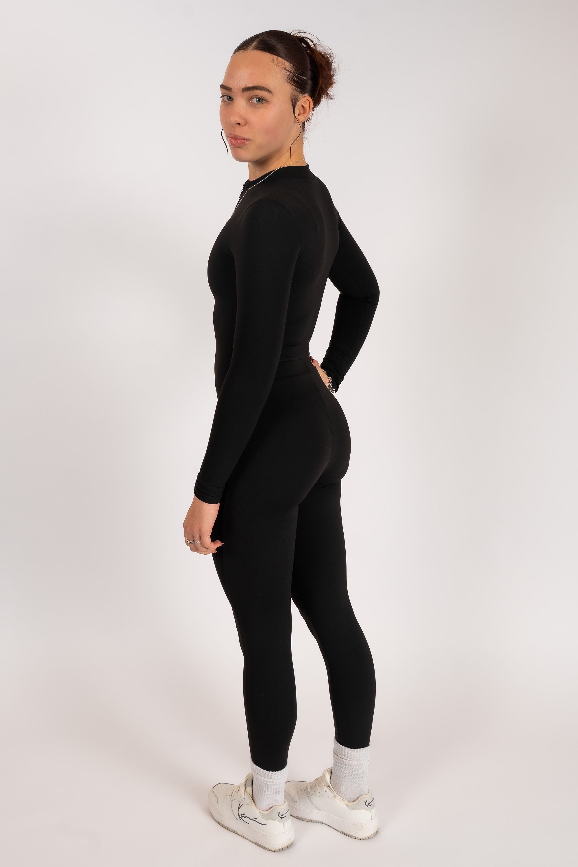 Winter Fleece Jumpsuit Marine Blauw