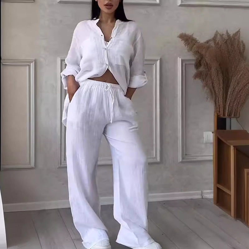 Anaïs - Tweedelige Linnen Set