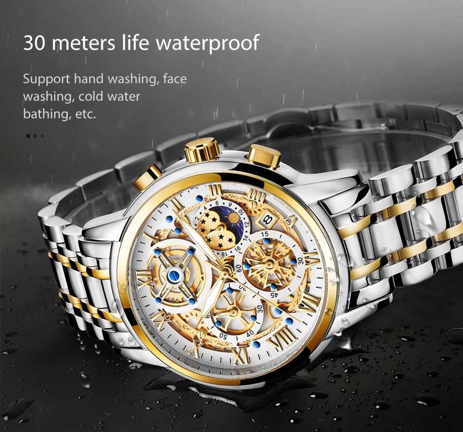 Raneo™| Sport Waterdichte Pols Mannenhorloge.