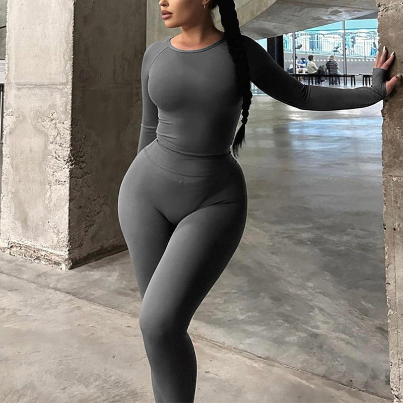 Vereah™ | Frühlingsschickes Skinny-Leggings-Set mit hohem Gummizug.