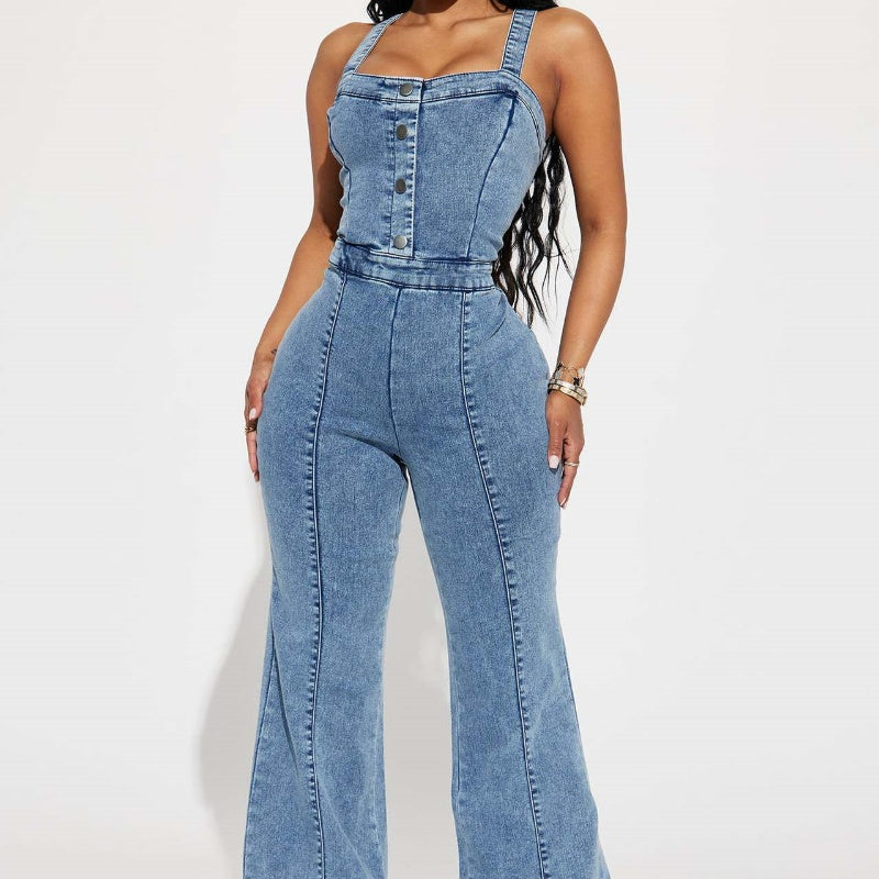 Julia™ | Denim Jumpsuit