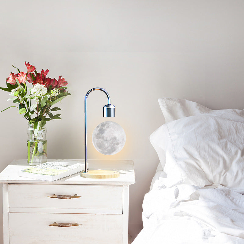 Floating Moonlight™ | Schwebende Mondlampe mit 3D-Druck. 
