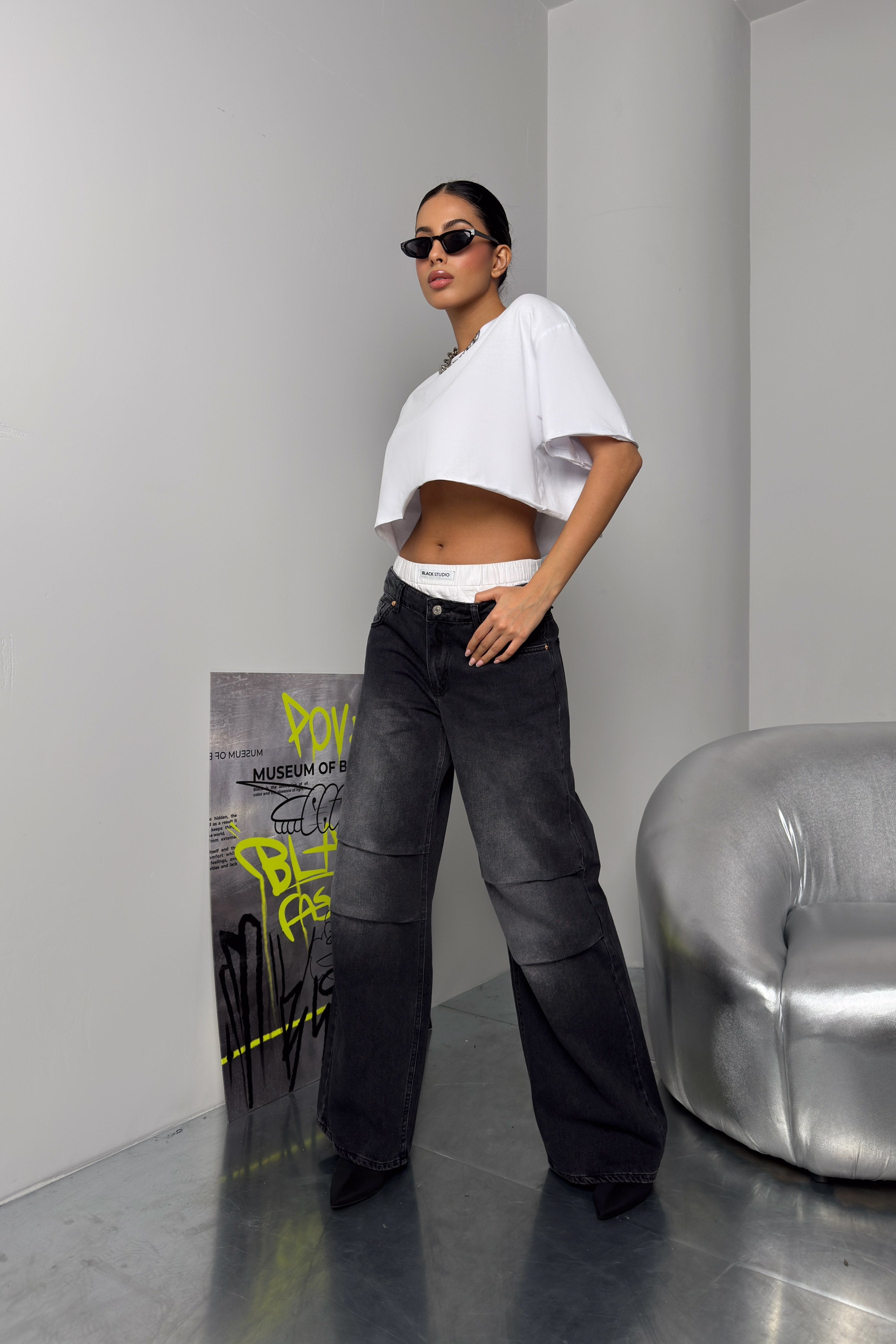 Gorgina - Knielange Jeans