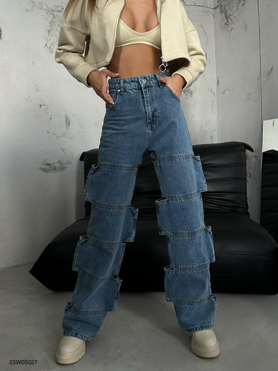 Giani - Asymmetrische Jeans