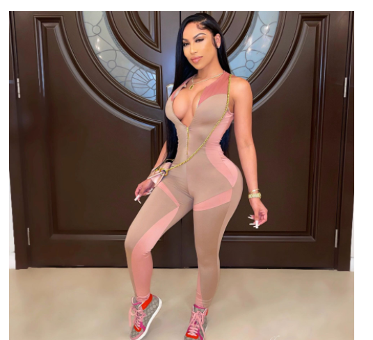 Jaleah™ | Tight Jumpsuit.