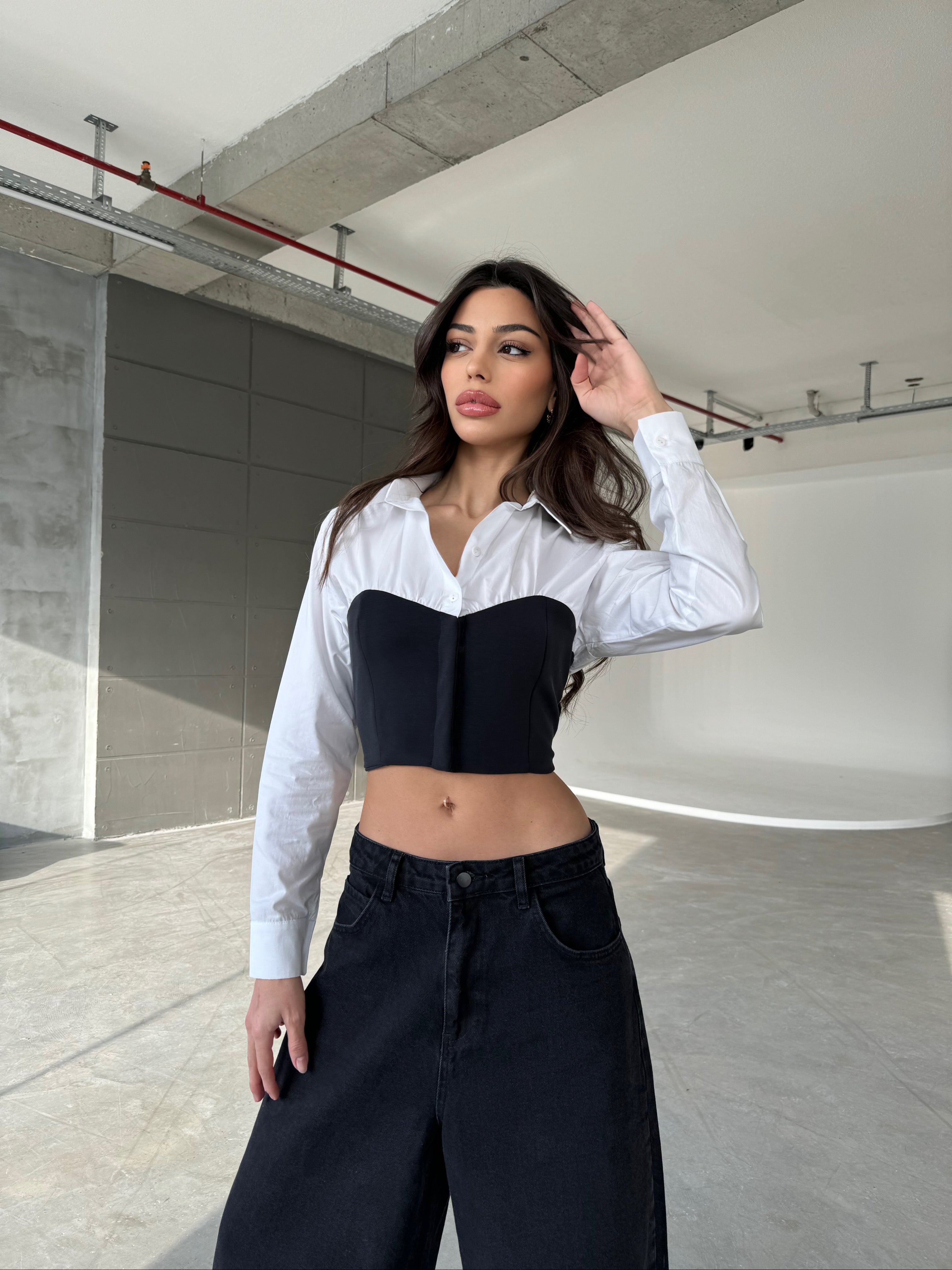 Saskia - Palazzo-jeans