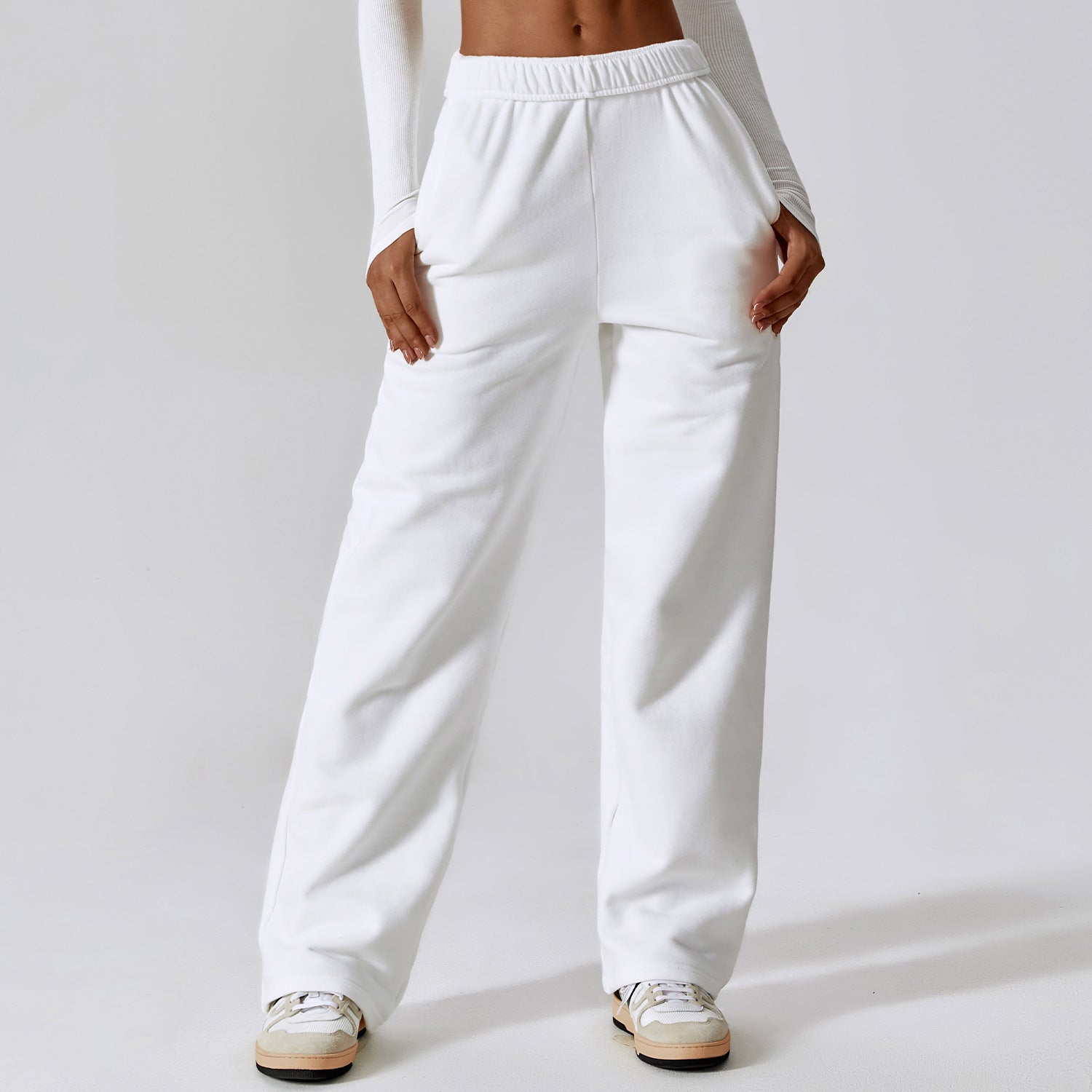 Jade - Joggingbroek met Strikceintuur