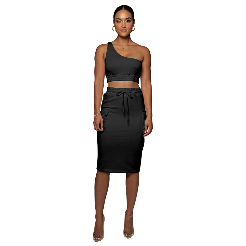 Alannah - Tweedelig Dames Mid Skirt