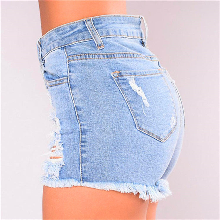 Sabeh™ | Zomer Ripped  Denim Shorts