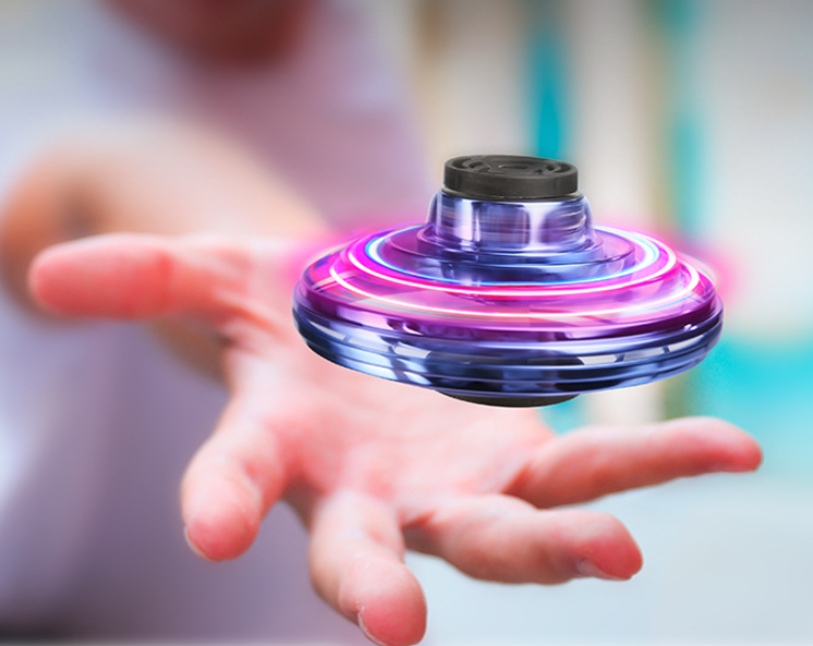 Schwebe-UFO™ | Mit LED-Beleuchtung