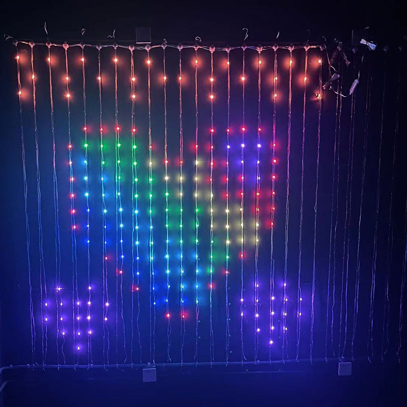 Smarter LED-Vorhang™ | Mit Bluetooth APP-Steuerung.