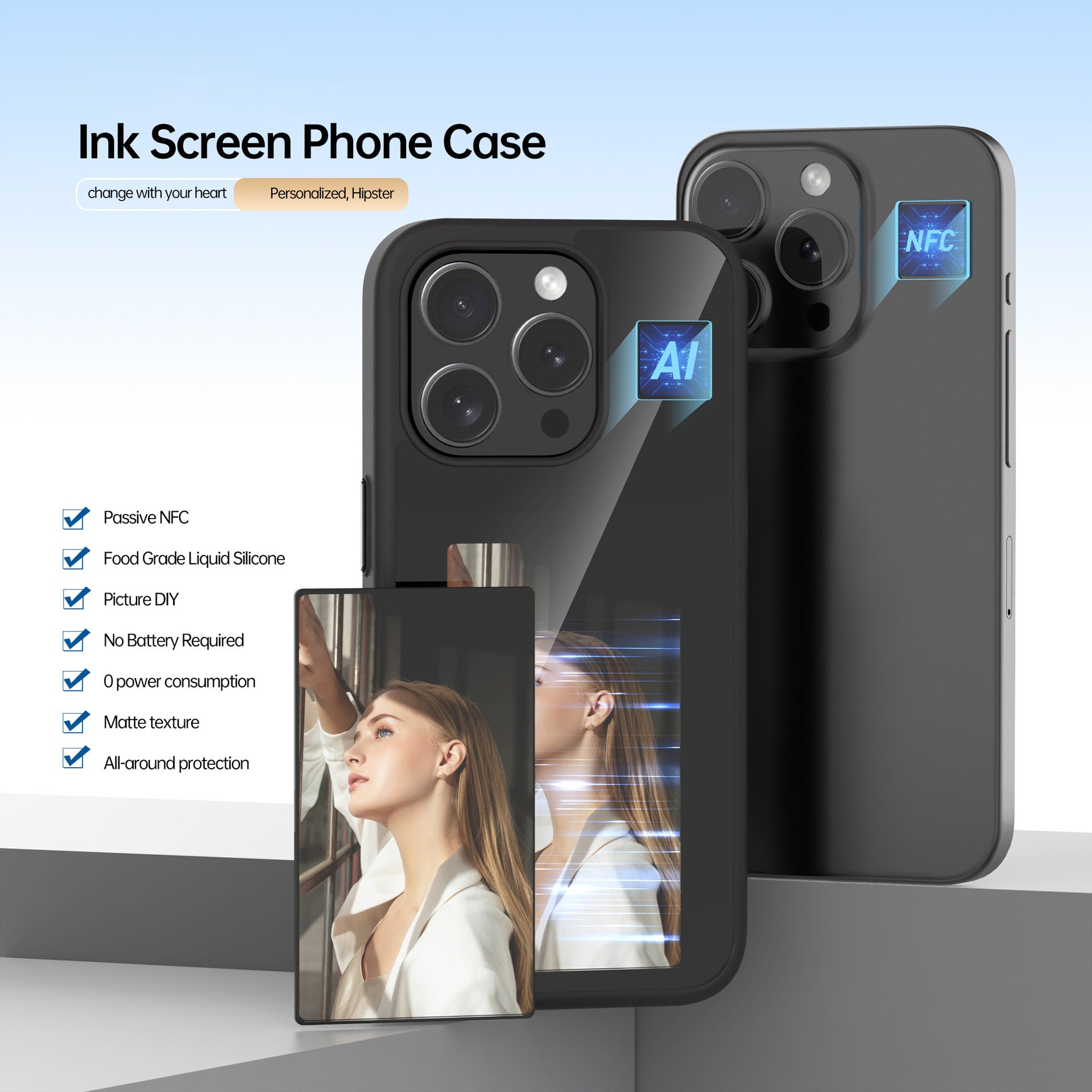 InktCover™ | DIY-telefoonhoesje met Inktscherm