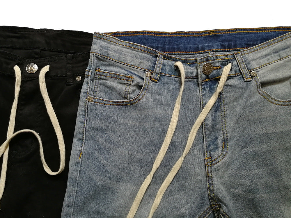 Quinty - Trendy Veters Jeans