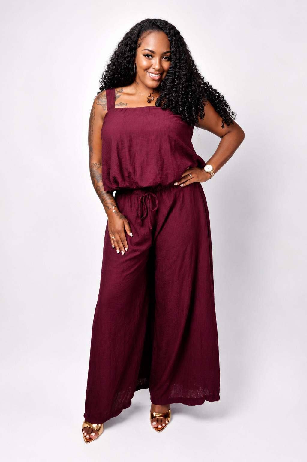 Amara Set Burgundy