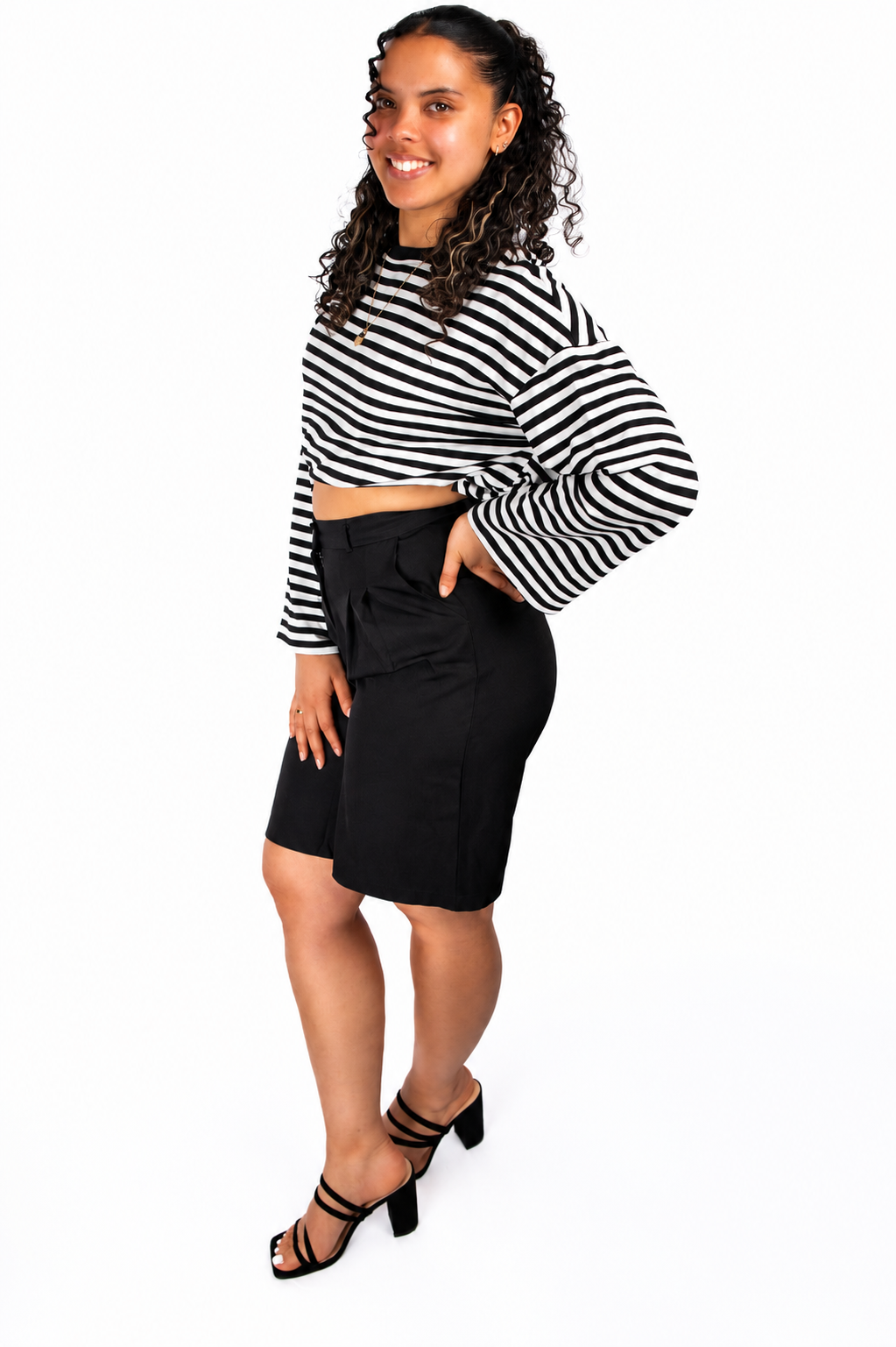 Veloura Bermuda Black