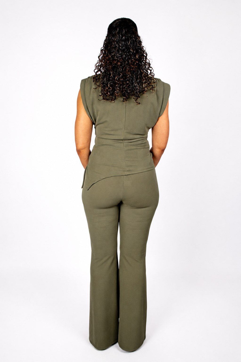 Auréa Draped Set - Olive