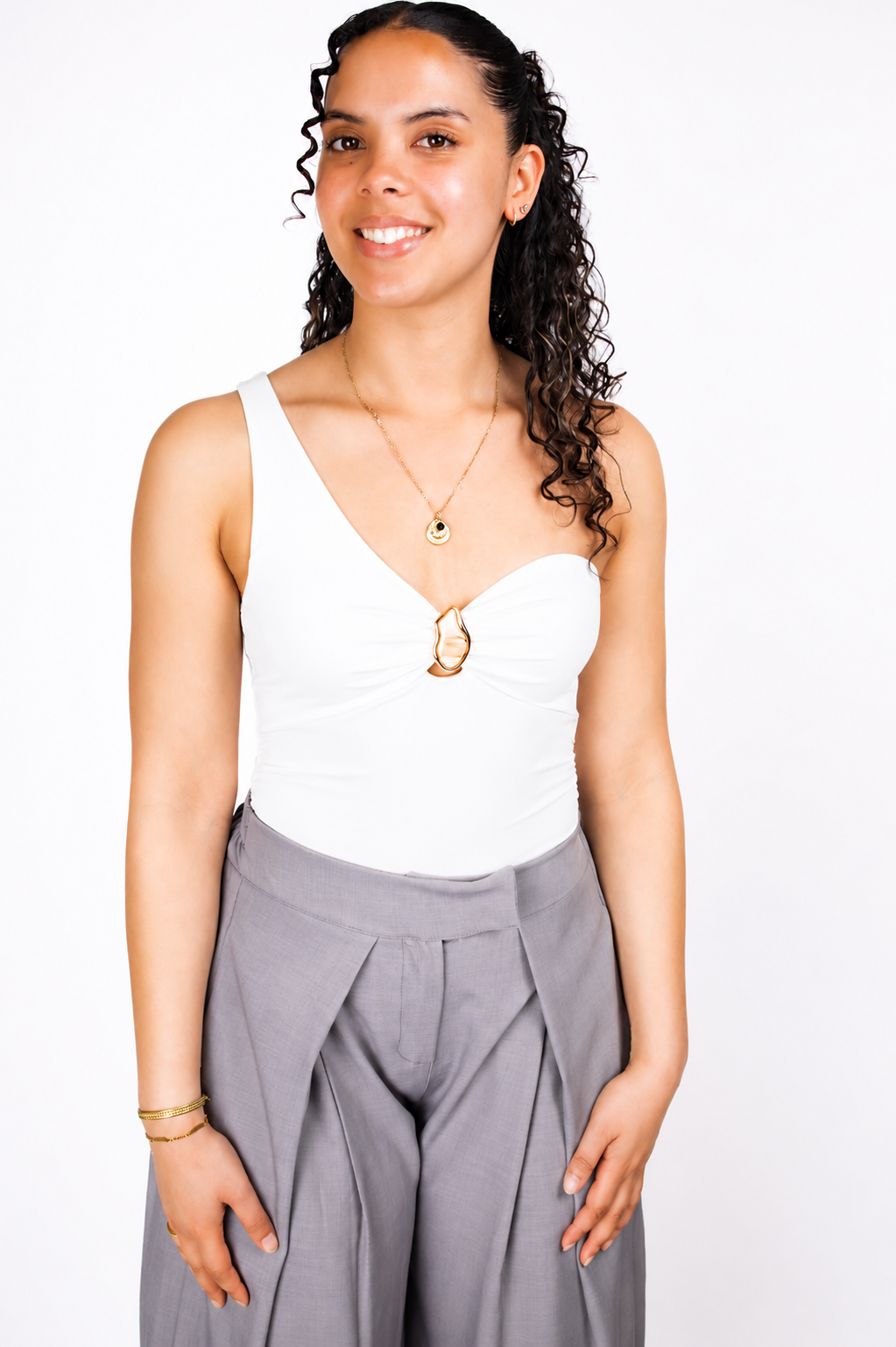 Sculpt Top – Wit