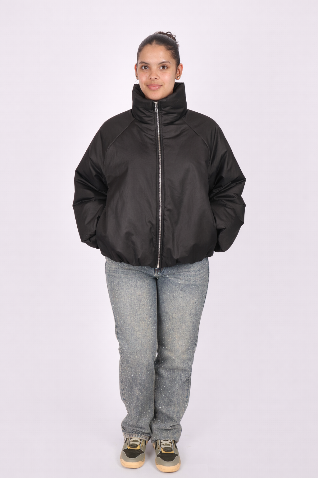 Saveah Puff Jacket Zwart