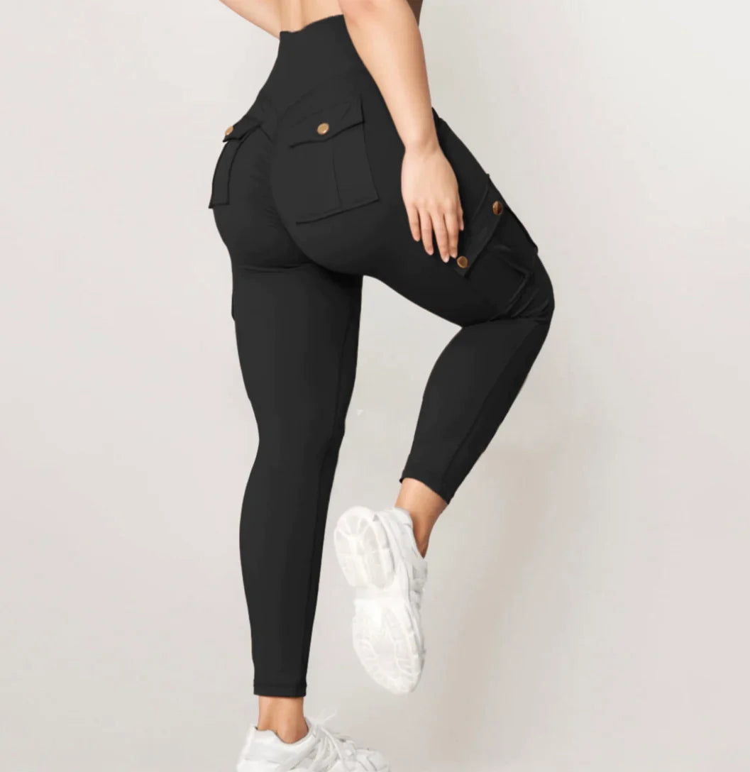 Sylva™ | Cargo Legging met een Strakke pasvorm.