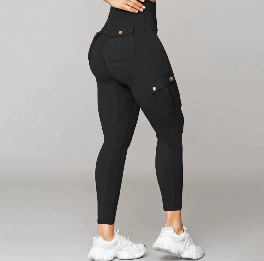 Sylva™ | Cargo Legging met een Strakke pasvorm.