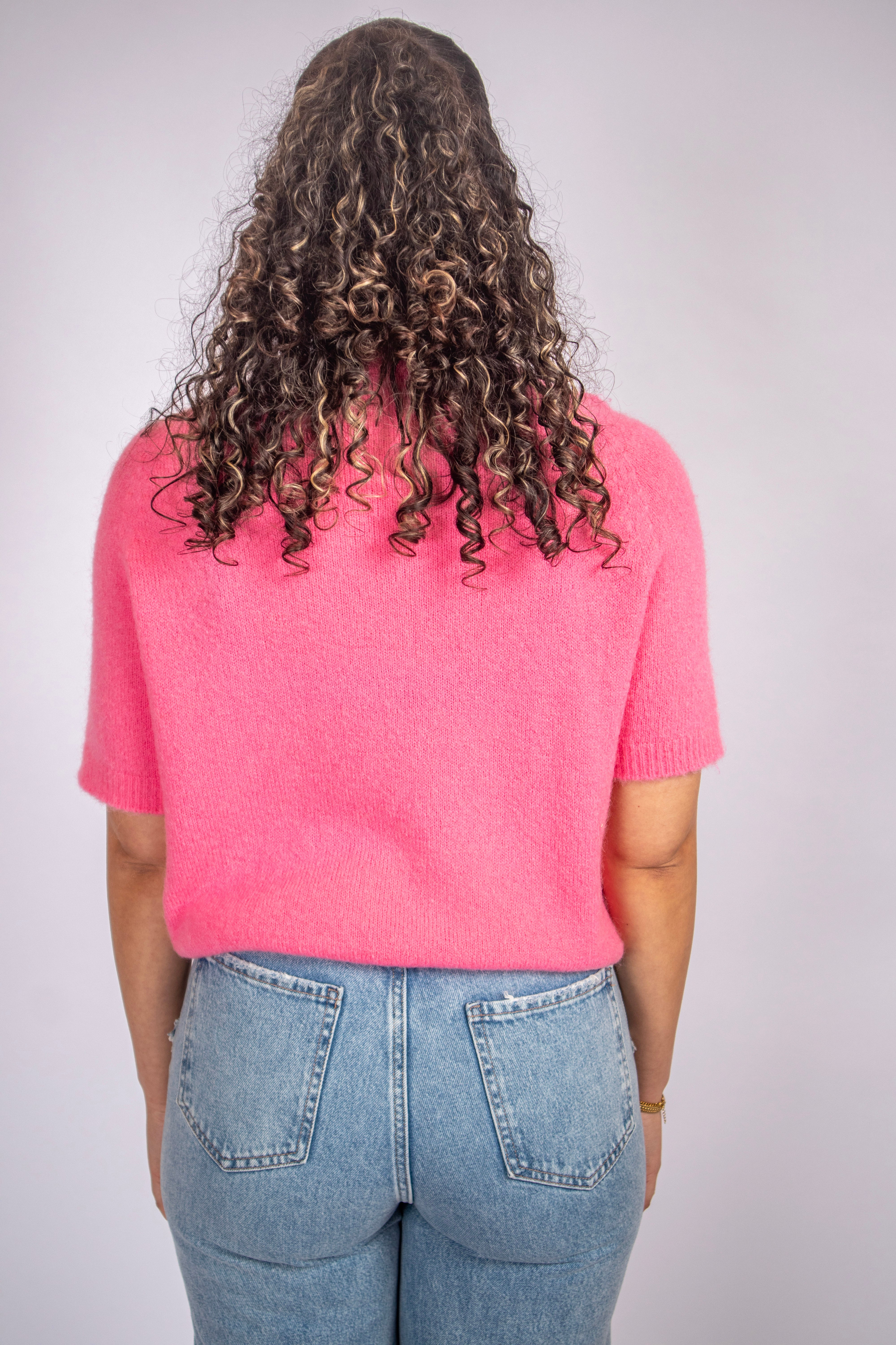 Power Knit Top - Pink