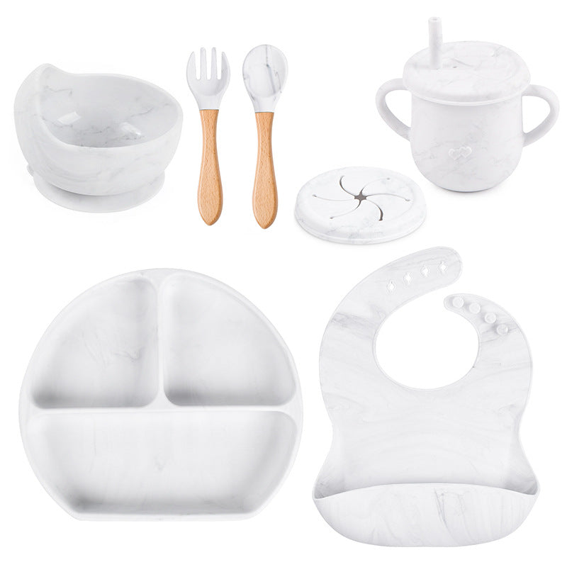 Children's Tableware™ | 6-piece Silicone Dinnerware Set