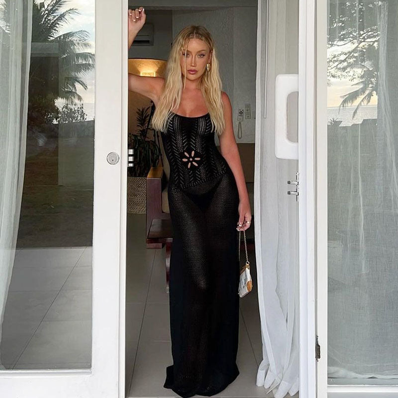 Loes™ | Sexy Rugloze Gebreide Jurk