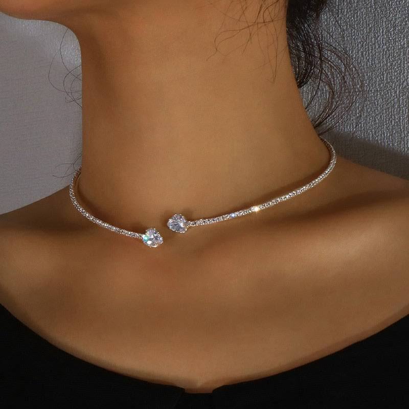 Strass Hart™ | Choker Ketting voor Vrouwen