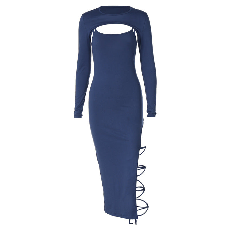 Martha™ | Stylish Long Dress with Split