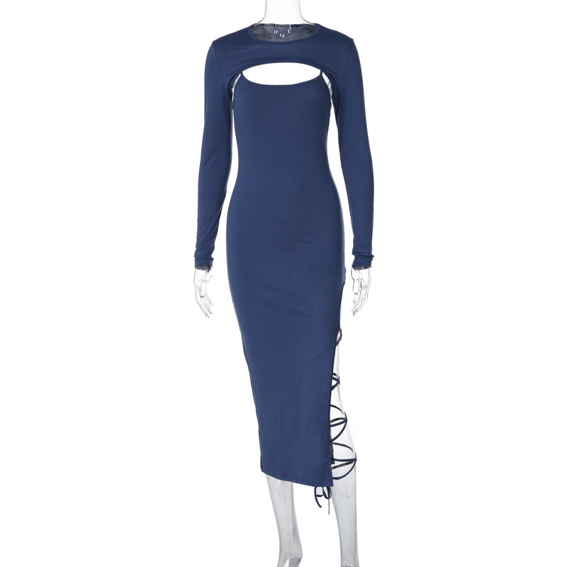 Martha™ | Stylish Long Dress with Split