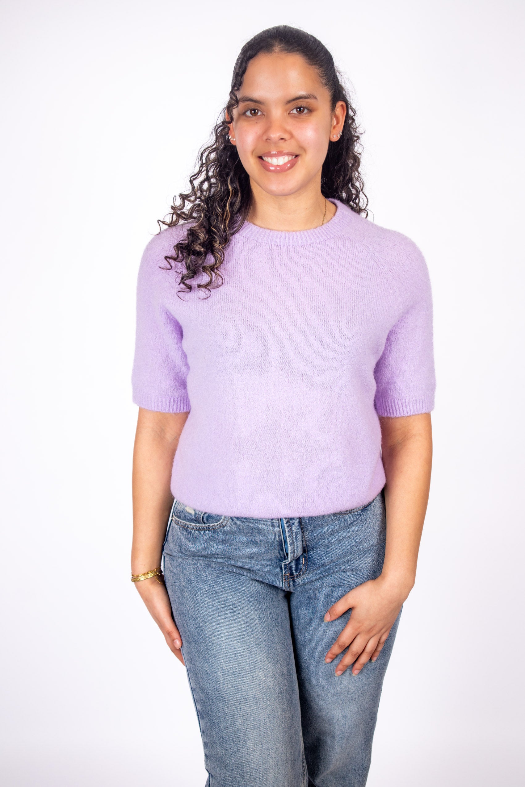 Knit Top - Soft Lilac