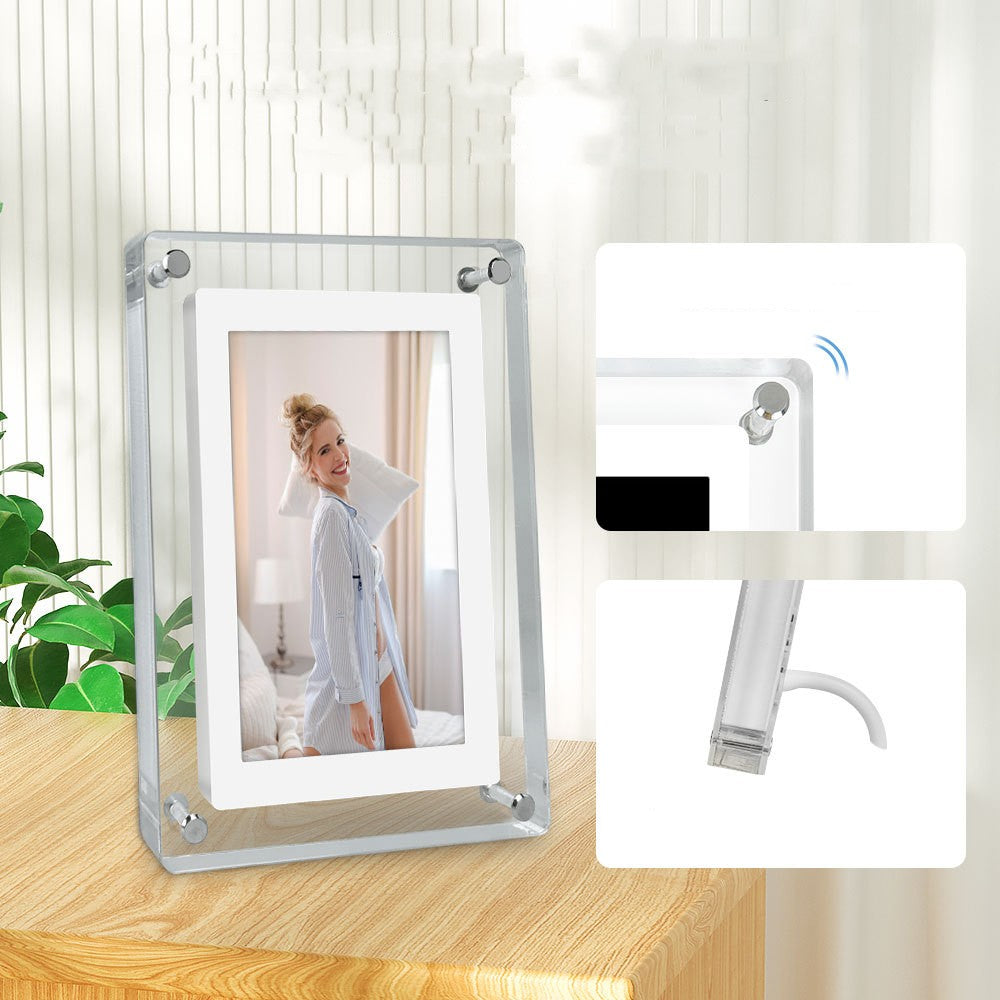 AcrylView™ | 5-inch Acryl Digitale Fotolijstdecoratie