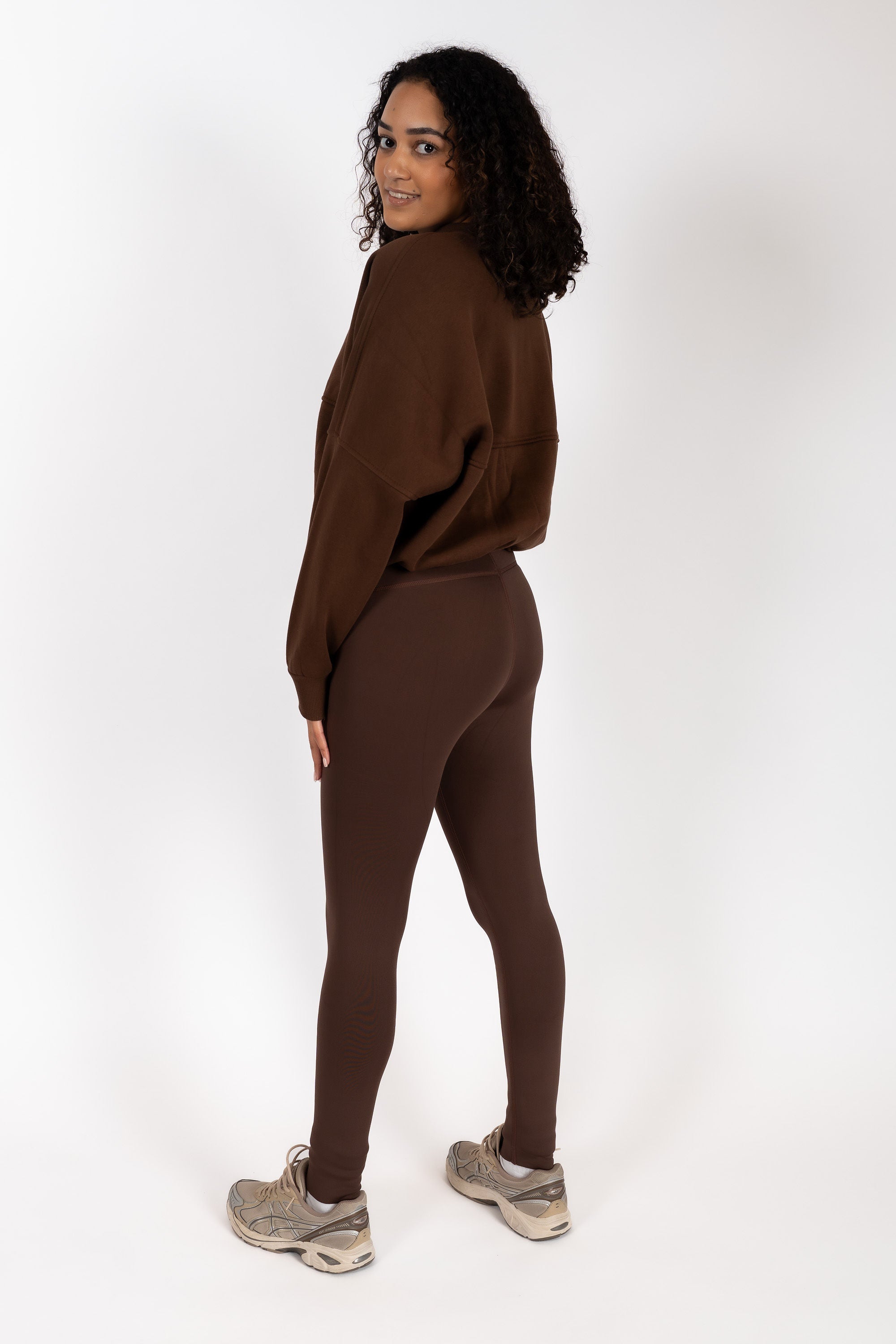 Fleece Legging Bruin
